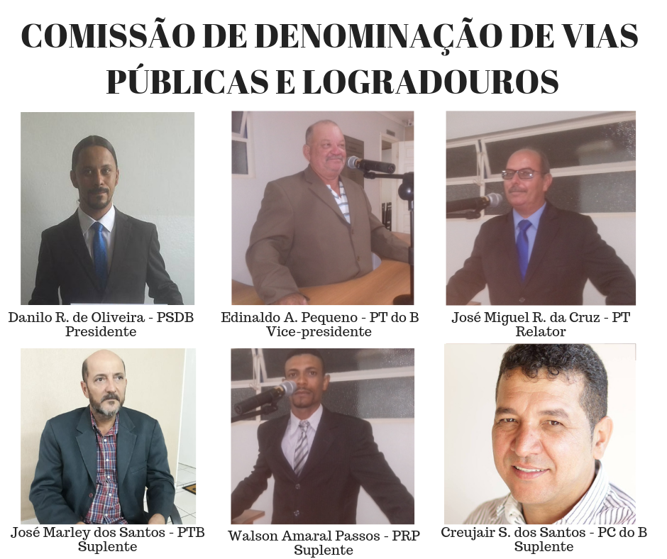 Comissão de Denominação de Vias Públicas e Logradouros