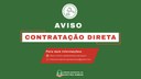 Aviso de Contratação Direta