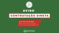 Aviso de Contratação Direta