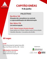 Palestras sobre controle público e Lei anticorrupção